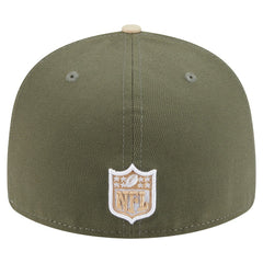 Minnesota Vikings New Era Two-Tone Color Pack Split Panel 59FIFTY Fitted Hat