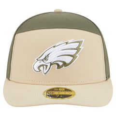 Philadelphia Eagles New Era Two-Tone Color Pack Split Panel 59FIFTY Fitted Hat