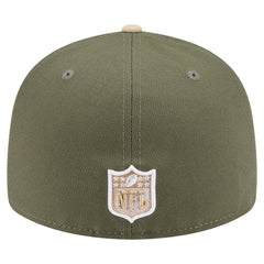 Philadelphia Eagles New Era Two-Tone Color Pack Split Panel 59FIFTY Fitted Hat