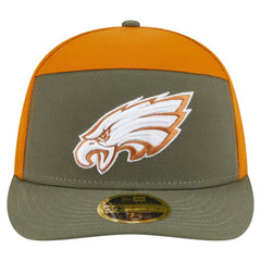 Philadelphia Eagles New Era Two-Tone Color Pack Split Panel 59FIFTY Fitted Hat