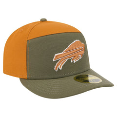 Buffalo Bills New Era Two-Tone Color Pack Split Panel 59FIFTY Fitted Hat