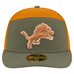 Detroit Lions New Era Two-Tone Color Pack Split Panel 59FIFTY Fitted Hat