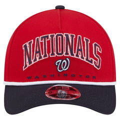 Washington Nationals New Era Arch 9FORTY A-Frame M-Crown Adjustable Hat | MLB Sale