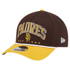 San Diego Padres New Era Arch 9FORTY A-Frame M-Crown Adjustable Hat | MLB Sale