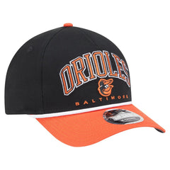 Baltimore Orioles New Era Arch 9FORTY A-Frame M-Crown Adjustable Hat | MLB Discount