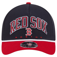 Boston Red Sox New Era Arch 9FORTY A-Frame M-Crown Adjustable Hat | MLB US