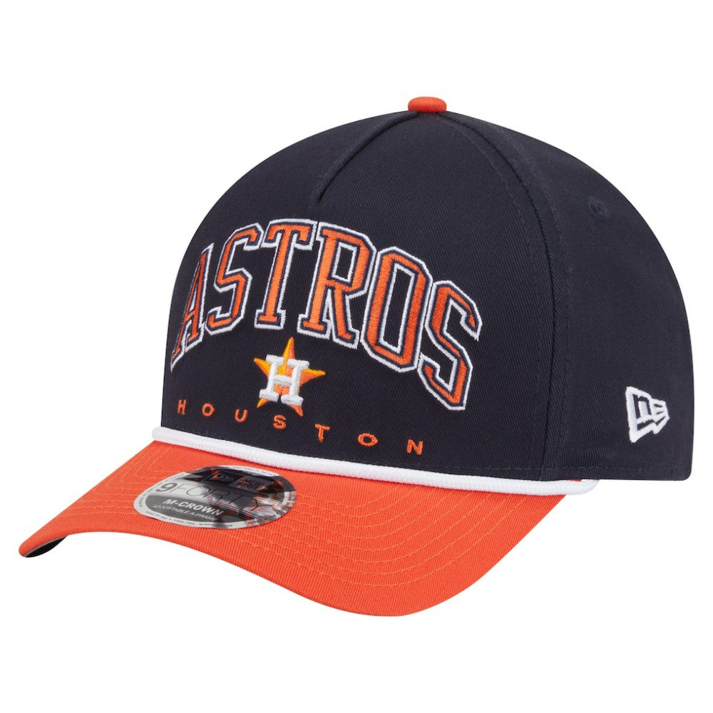 Houston Astros New Era Arch 9FORTY A-Frame M-Crown Adjustable Hat | MLB US