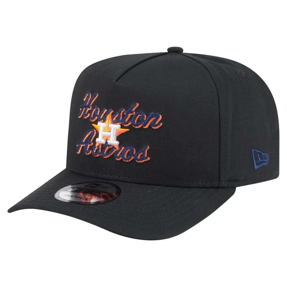 Houston Astros New Era Chainstitch 9FIFTY A-Frame Snapback Hat | MLB Sale
