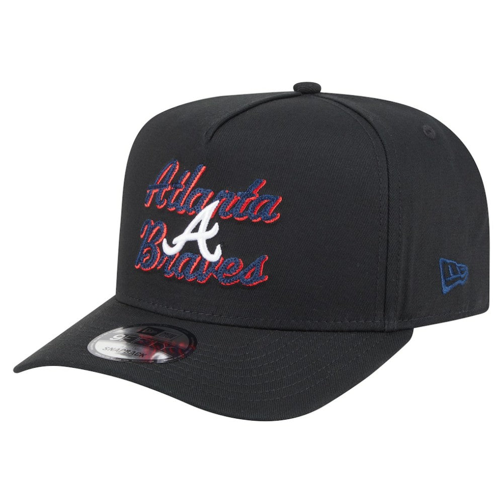 Atlanta Braves New Era Chainstitch 9FIFTY A-Frame Snapback Hat | MLB Shop