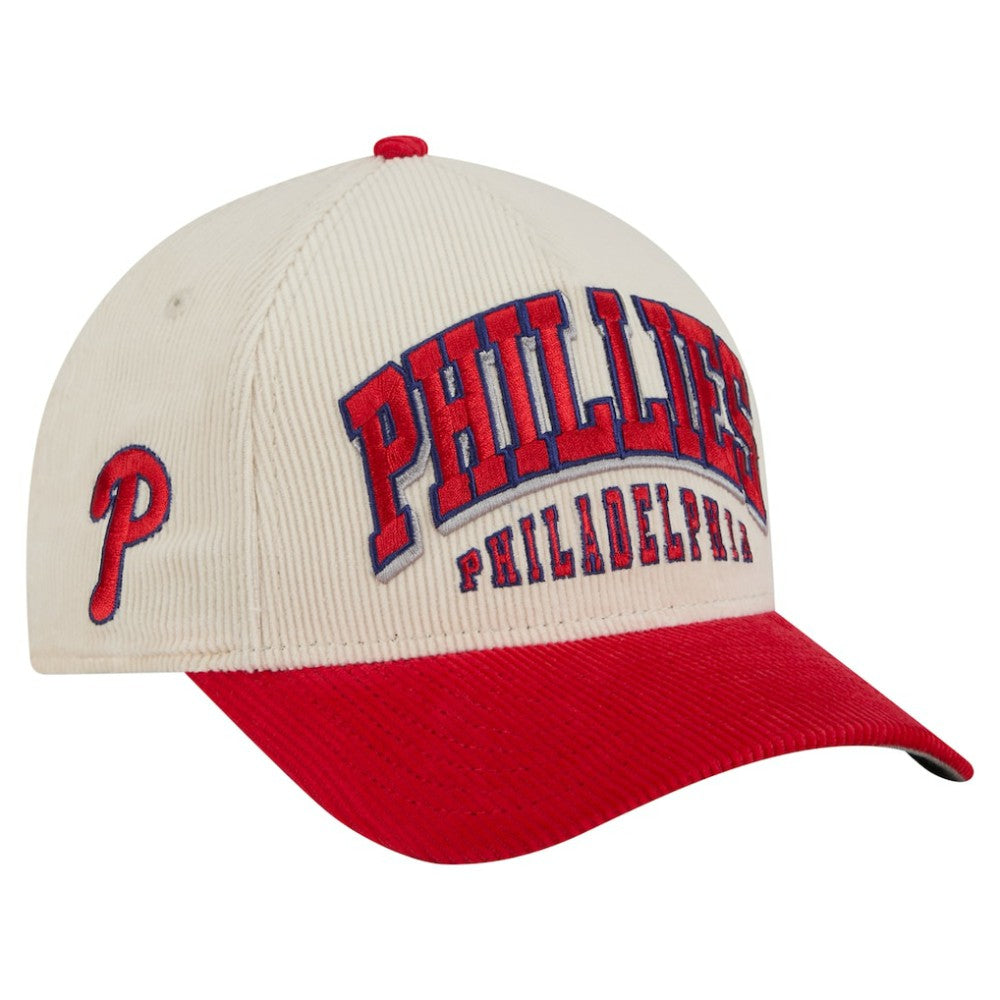 Philadelphia Phillies New Era Sided Corduroy 9FORTY A-Frame Adjustable Hat | MLB US