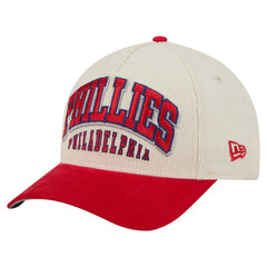 Philadelphia Phillies New Era Sided Corduroy 9FORTY A-Frame Adjustable Hat | MLB US