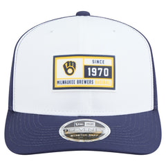 Milwaukee Brewers New Era Established Patch 9SEVENTY Adjustable Hat | MLB On Sale