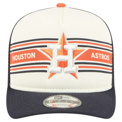 Houston Astros New Era Banner A-Frame 9FIFTY Trucker Snapback Hat | MLB US