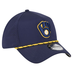 Milwaukee Brewers New Era 39THIRTY A-Frame Perforated Flex Hat | MLB Sale