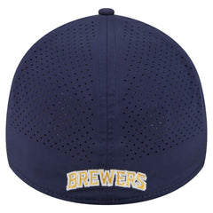 Milwaukee Brewers New Era 39THIRTY A-Frame Perforated Flex Hat | MLB Sale