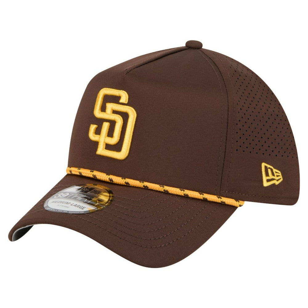 San Diego Padres New Era 39THIRTY A-Frame Perforated Flex Hat | MLB Online
