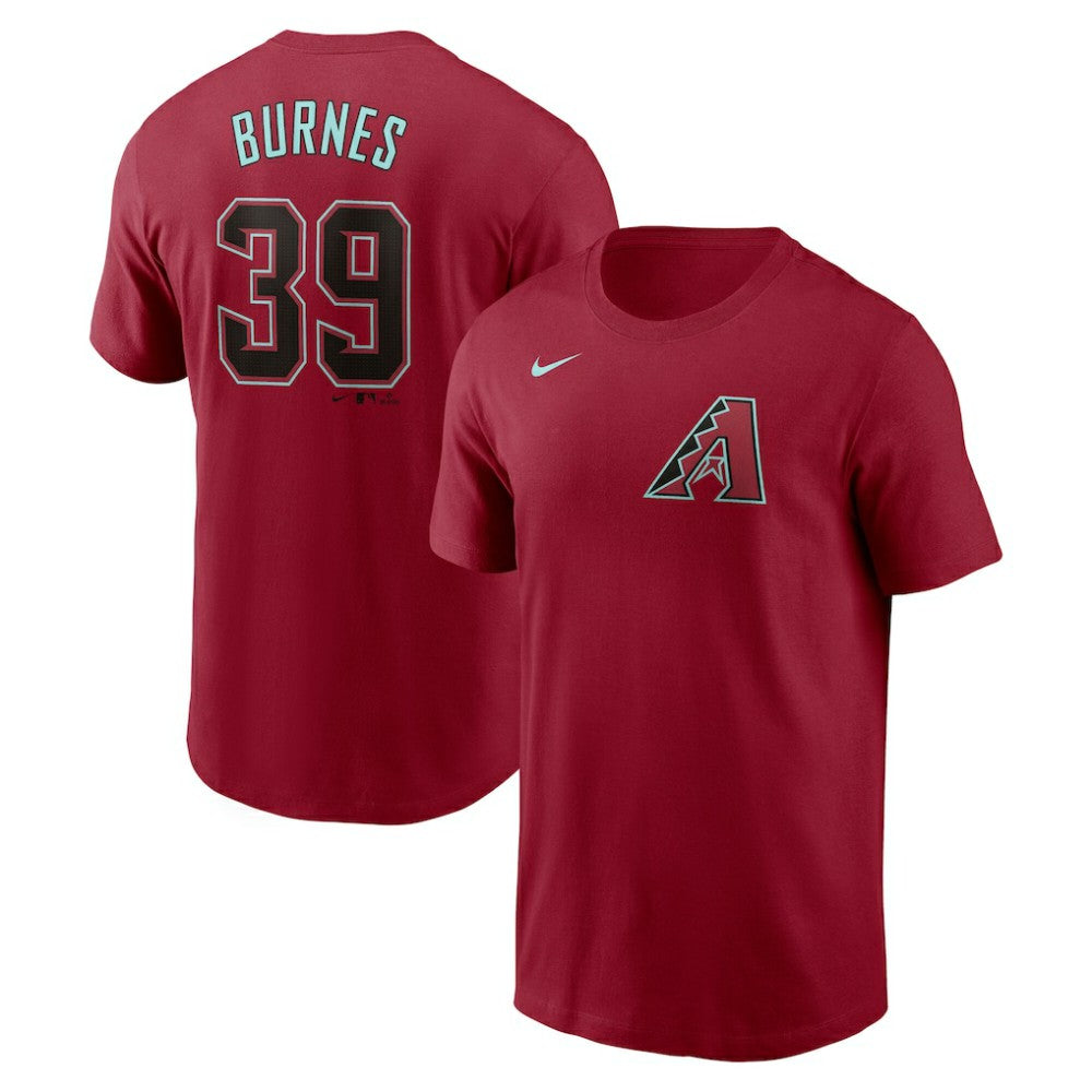 Corbin Burnes Arizona Diamondbacks Nike Fuse Name & Number T-Shirt | MLB New