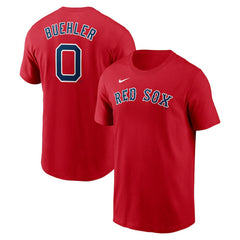 Walker Buehler Boston Red Sox Nike Fuse Name & Number T-Shirt | MLB New