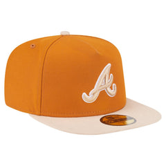 Atlanta Braves New Era Two-Tone Color Pack A-Frame 59FIFTY Fitted Hat | MLB On Sale