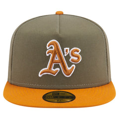 Athletics New Era Two-Tone Color Pack A-Frame 59FIFTY Fitted Hat | MLB New
