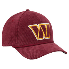 Washington Commanders New Era Cord Corduroy 9FORTY A-Frame Adjustable Hat