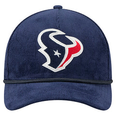 Houston Texans New Era Cord Corduroy 9FORTY A-Frame Adjustable Hat