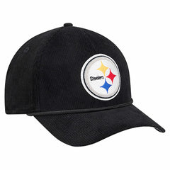Pittsburgh Steelers New Era Cord Corduroy 9FORTY A-Frame Adjustable Hat