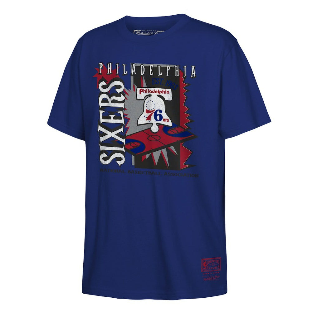 Philadelphia 76ers Youth Retro '90s Poster T-Shirt Online