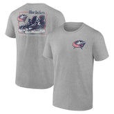Columbus Blue Jackets Glory Skates T-Shirt On Sale