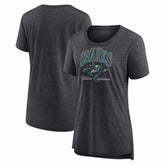 San Jose Sharks Women's Reign Supreme Tri-Blend T-Shirt For Sale