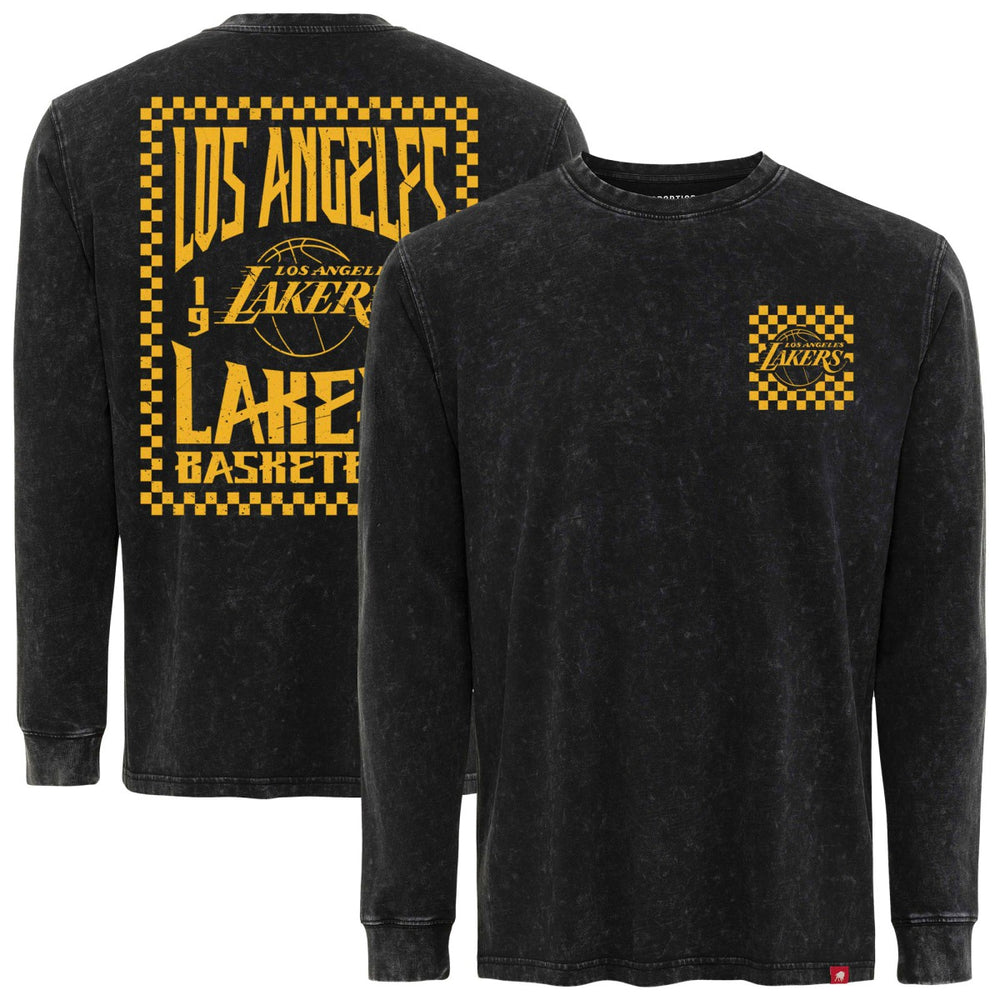 Los Angeles Lakers Sportiqe Men's Bono Long Sleeve T-Shirt Discount