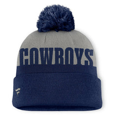 Dallas Cowboys Fanatics Punter Cuffed Knit Hat with Pom