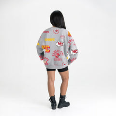 Kansas City Chiefs Gameday Couture Women's Always On Repeat Fleece Sweatshirt
