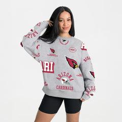 Arizona Cardinals Gameday Couture Women's Always On Repeat Fleece Sweatshirt