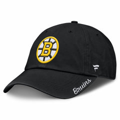 Boston Bruins Fanatics Women's Core Logo Adjustable Hat Online