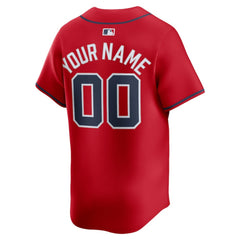 Atlanta Braves Nike Alternate Limited Custom Jersey | MLB New