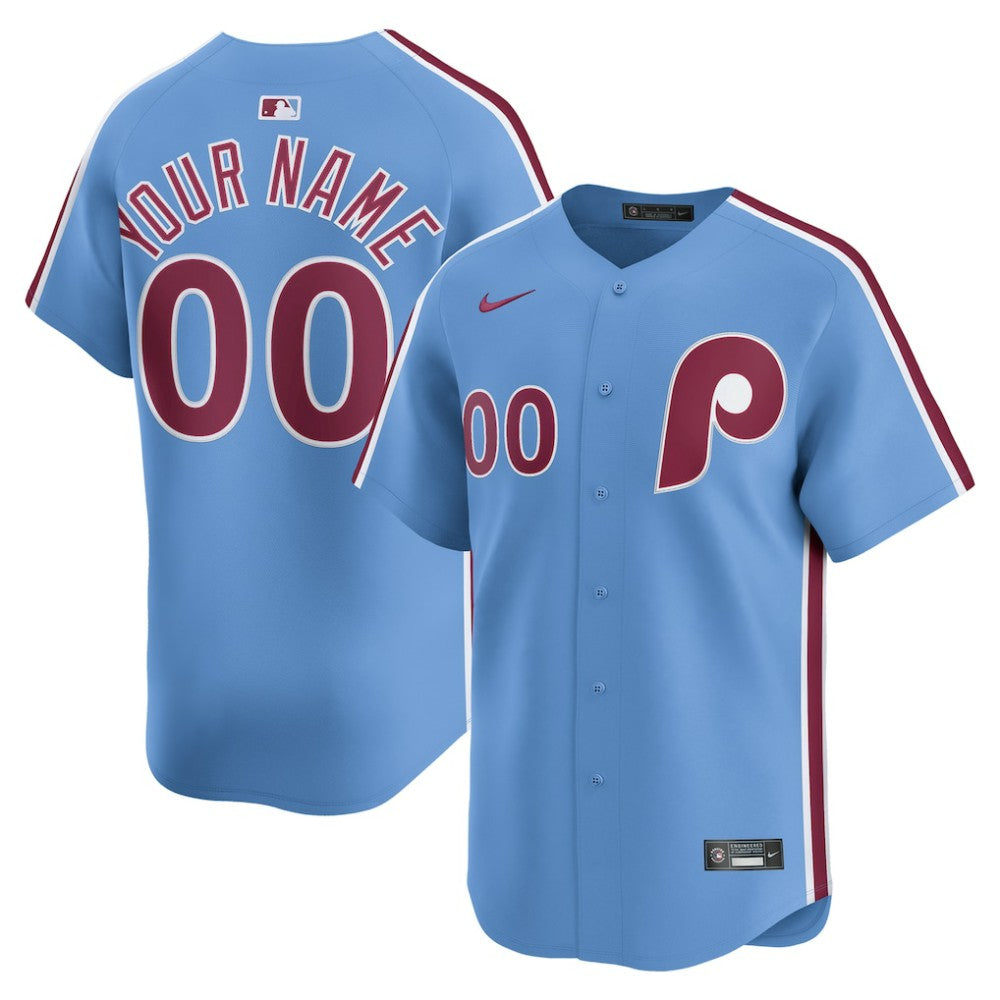 Philadelphia Phillies Nike Alternate Limited Custom Jersey | MLB Sale