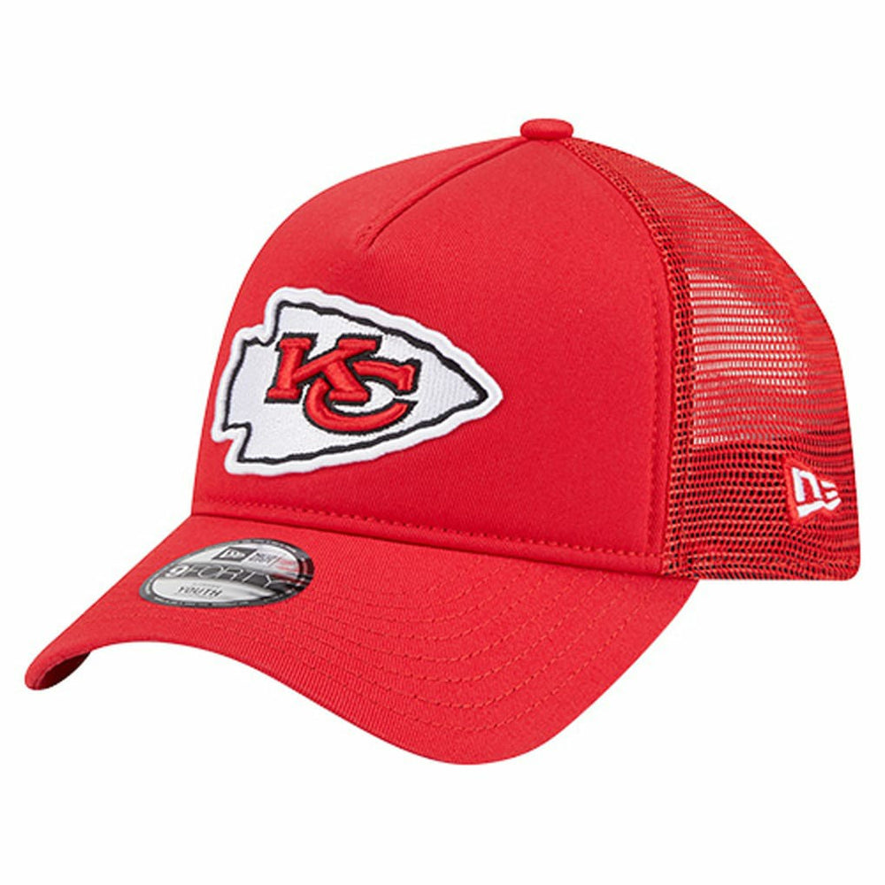 Kansas City Chiefs New Era Preschool Main A-Frame 9FORTY Adjustable Hat