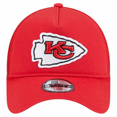 Kansas City Chiefs New Era Preschool Main A-Frame 9FORTY Adjustable Hat