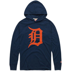Detroit Tigers Homage Lightweight Raglan Tri-Blend Pullover Hoodie | MLB Shop