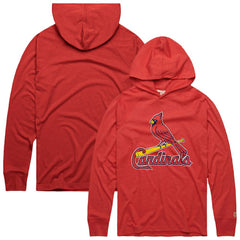 St. Louis Cardinals Homage Lightweight Raglan Tri-Blend Pullover Hoodie | MLB Near me
