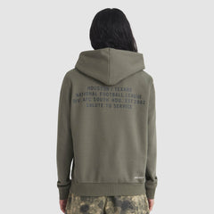 Houston Texans Nike Women's 2025 Salute to Service Sideline Standard Issue Dri-FIT Hoodie