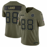 Dallas Cowboys Nike CeeDee Lamb 2025 Salute to Service Limited Jersey