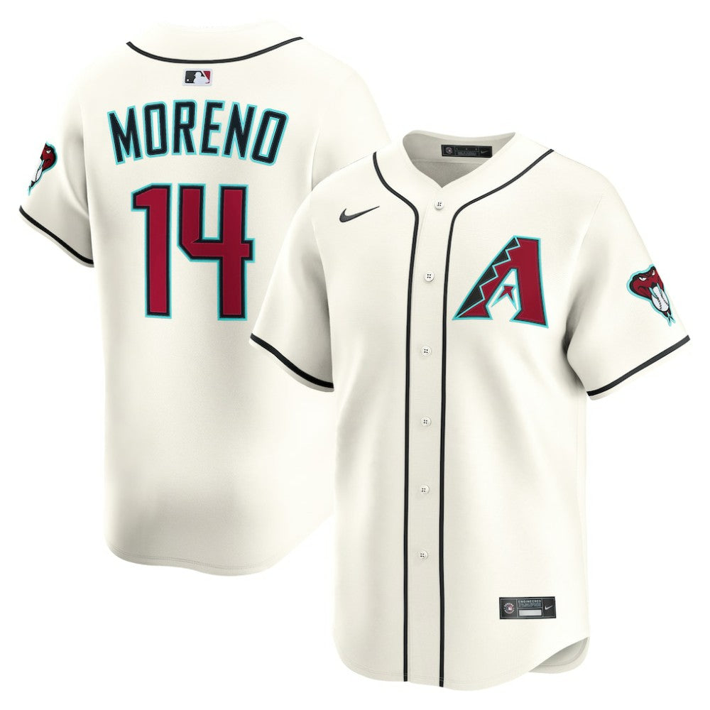 Gabriel Moreno Arizona Diamondbacks Nike Home Limited Player Jersey | MLB Sale
