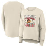 Vancouver Canucks Fanatics Women's Oversized Vintage Slice Pullover Sweatshirt For Sale