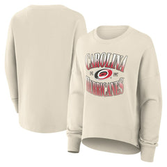 Carolina Hurricanes Fanatics Women's Oversized Slice Pullover Sweatshirt For Sale