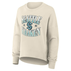 Seattle Kraken Fanatics Women's Oversized Slice Pullover Sweatshirt Outlet