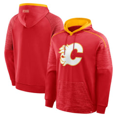 Calgary Flames Fanatics Goaltender Defender Pullover Hoodie On Sale