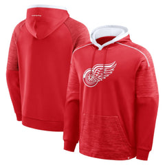Detroit Red Wings Fanatics Goaltender Defender Pullover Hoodie Sale