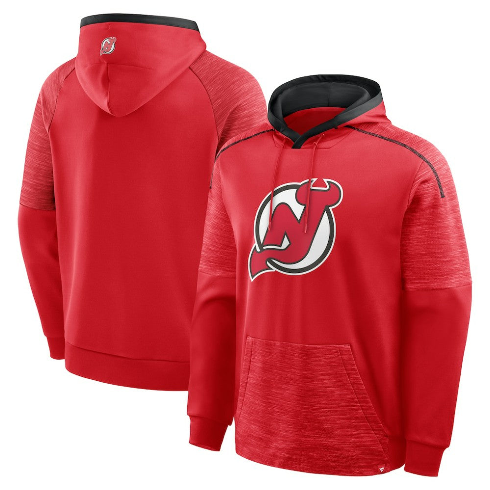 New Jersey Devils Fanatics Goaltender Defender Pullover Hoodie Outlet